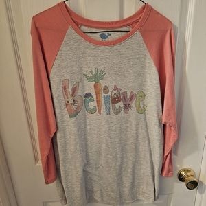 Easter baseball T-shirt